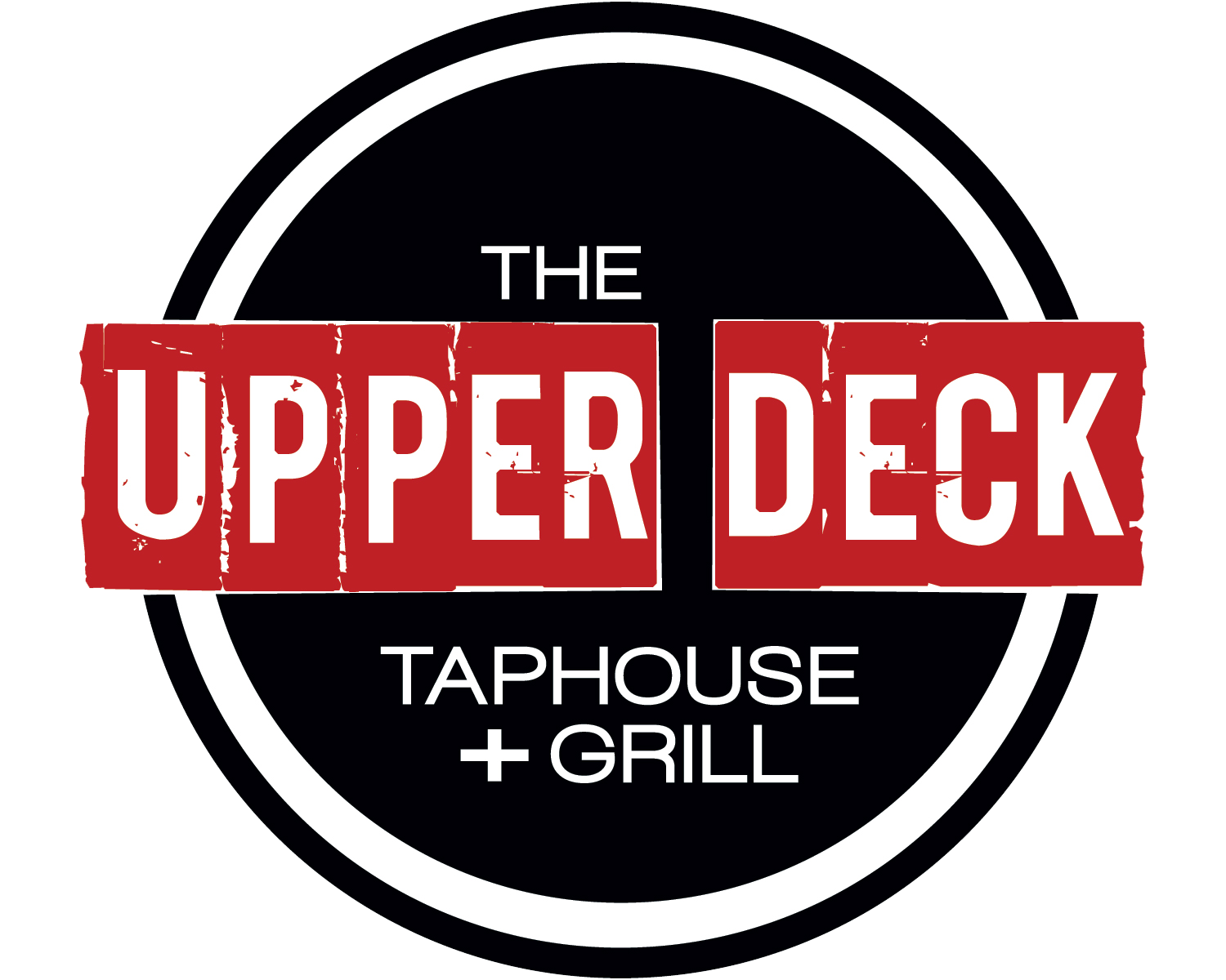 The Upper Deck Taphouse + Grill Logo