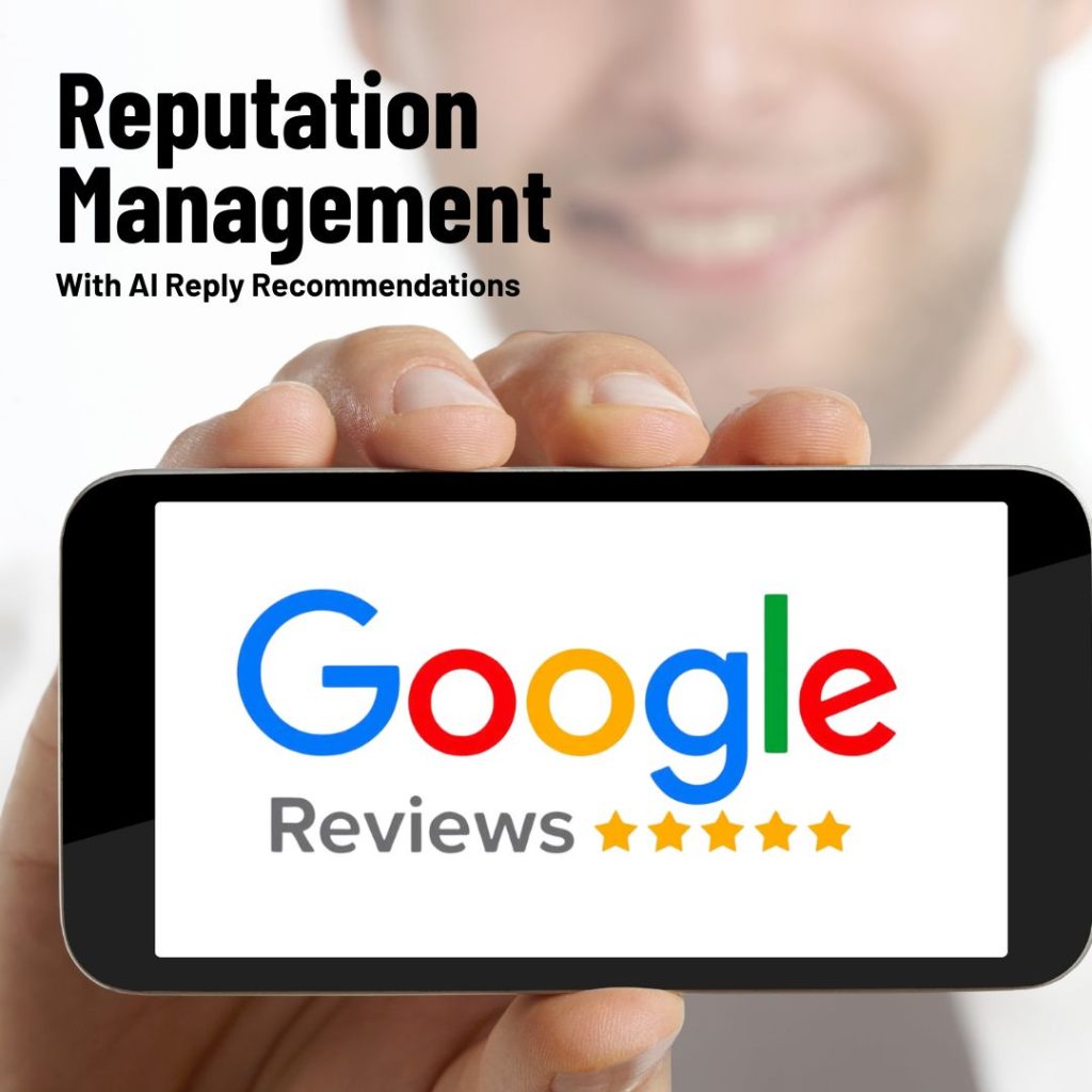 Dine Local reputation management allows restaurant owners to stay on top of their Google Reviews, improve their Google ranking, and provide consistent professional responses with AI support.